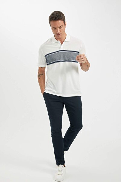 DeFacto New Regular Fit Polo Neck Short Sleeve T-Shirt C9228Ax24Sm