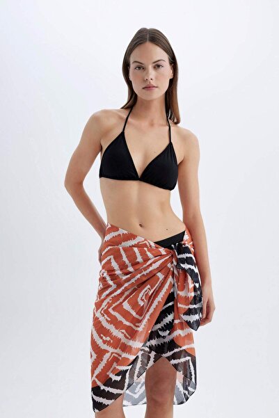 DeFacto Desenli Vual Pareo-Fall in Love D0966AX24SM
