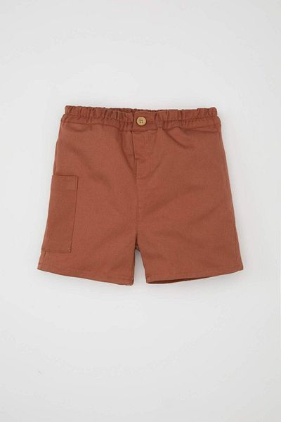 DeFacto Baby Boy 2 Piece Set Patterned Poplin Short Sleeve Shirt Shorts C6219A524Sm