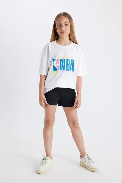 DeFacto Girl's Basic Plain Shorts C6573A824Sm