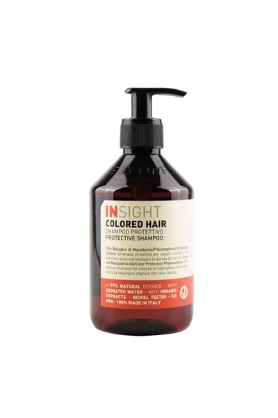 Insight Boyalı Saçlar Için Koruyucu Şampuan (PROTECTIVE SHAMPOO) 350 ml Yeni Nesil Cam Şişe