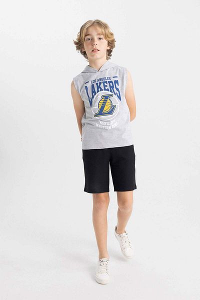 DeFacto Men's Nba Los Angeles Lakers Athlete C4450A824Hs - Hooded