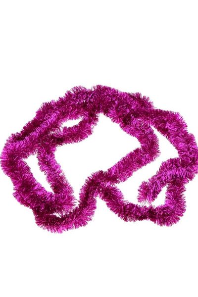 partidolu Ornament cu sclipici de culoare roz 6 cm 2 metri