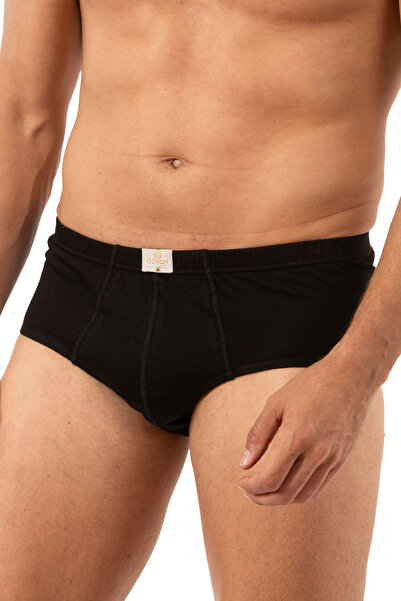 ÖZKAN underwear Özkan 0037 Πακέτο με 6 ανδρικά εσώρουχα από 100% βαμβακερό χτενισμένο μονόκλινο ελαστικό άνετο σλιπ
