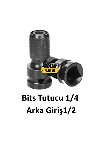 PLATİN HIRDAVAT Hex Shank soket dönüştürücü 1/2 ''kare için 1/4'' Hex Shank s...