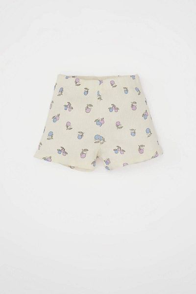 DeFacto Fruit Patterned Short Sleeve Baby Girl Pajamas Set - C3481A524HS