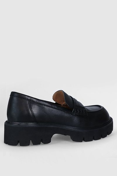 Lufian Anna Women's Leather Shoes Black