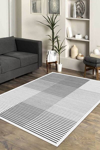 Decomia Home سجادة غرفة المعيشة الرقمية غير القابلة للانزلاق والقابلة للغسل، ...