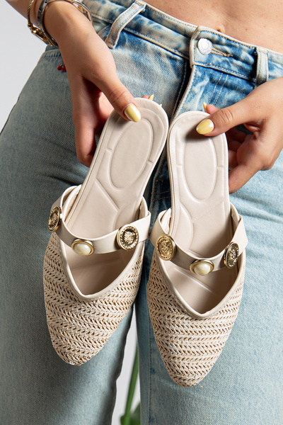Abay Shoes şık günlük rahat terlik