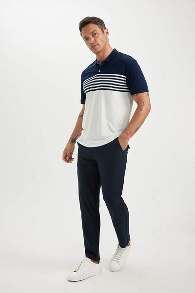 DeFacto New Regular Fit Short Sleeve Polo T-Shirt C9226Ax24Sm