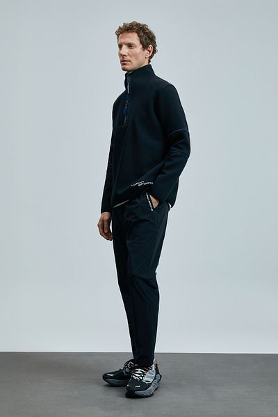 Lufian Men's Black Sweatshirt - Art