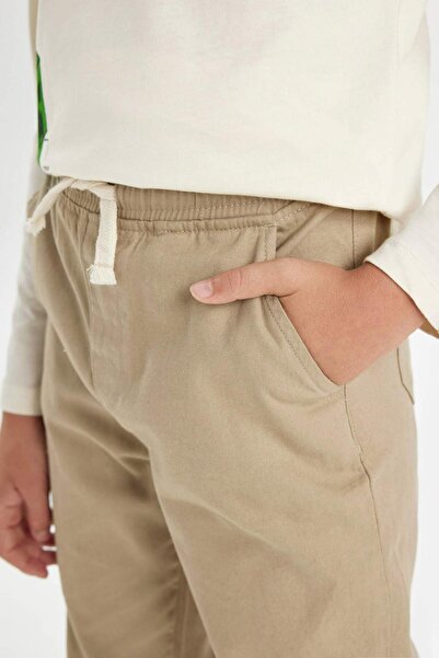 DeFacto Boy's Standard Leg Gabardine Trousers D1241A824Sp