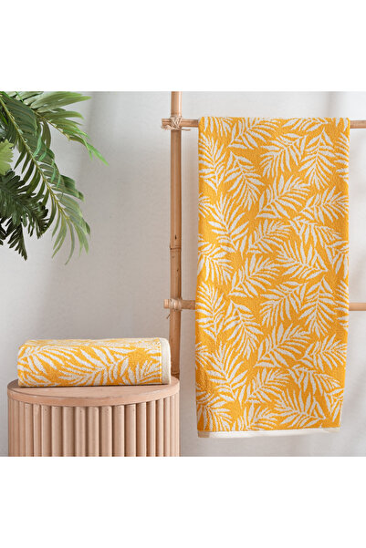 Schafer Home Leaf Hamam Seti 2 Parça-Hardal