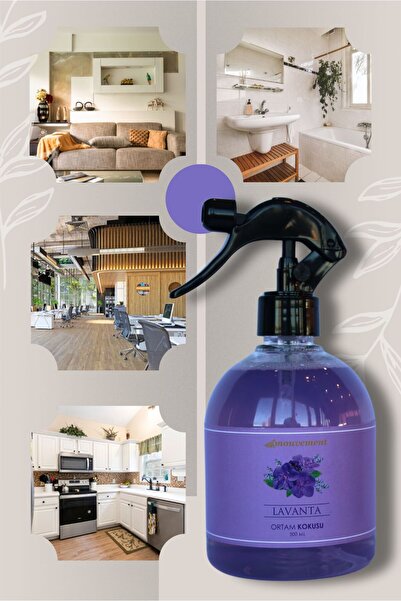 MOUVEMENT 500 Ml Lavanta Esintili Oda Spreyi İle Huzur Dolu Alanlar