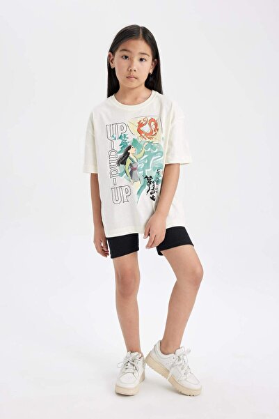 DeFacto Girl's Biker Ribbed Camisole Tights C6570A824SM