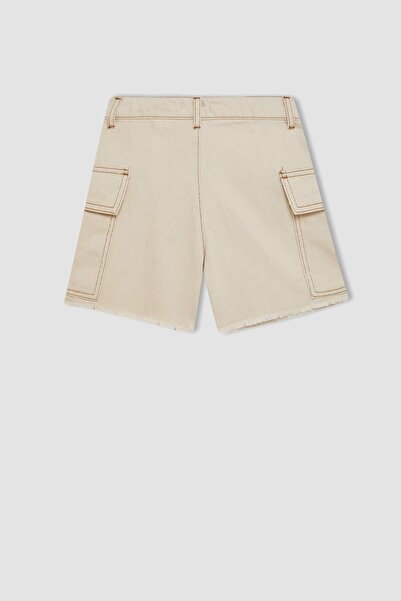 DeFacto Kız Çocuk Jean Şort B4957A824SM