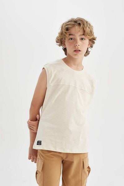 DeFacto Boy's Crew Neck Undershirt C5101A824SM