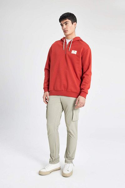 DeFacto Pantaloni de jogger tactici de vară, slim fit, slim fit, cu buzunare cargo B3585ax24sp