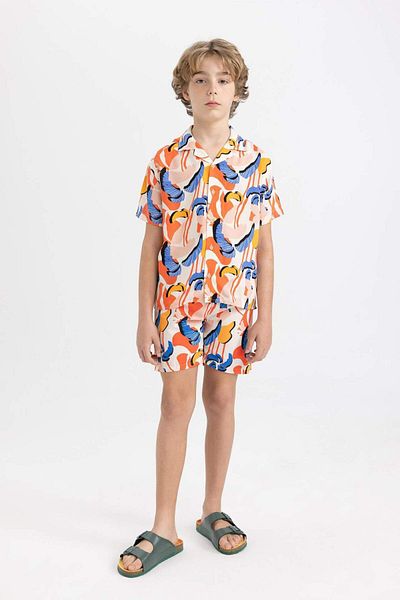 DeFacto Pantaloni scurți de baie cu model C5564A824HS