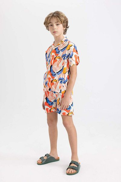 DeFacto Pantaloni scurți de baie cu model C5564A824HS