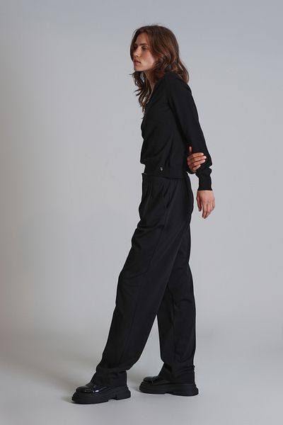Lufian Women's Black Virginia Sweater