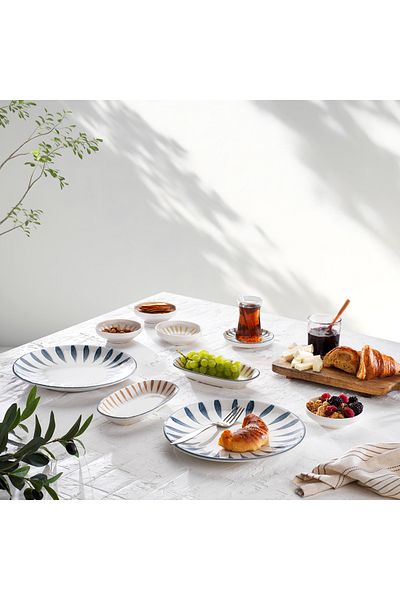 Schafer Emely Breakfast Set 32 Pieces-Asorti