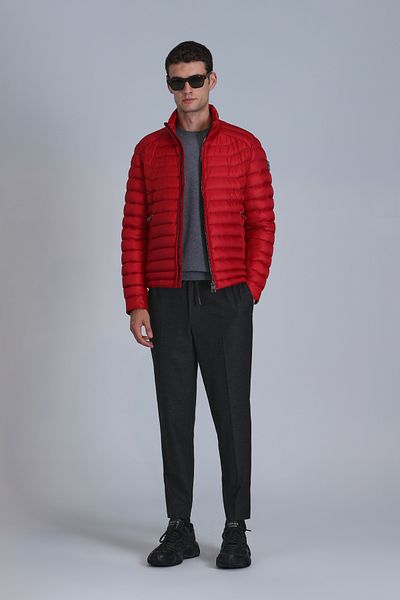 Lufian Andy Goose Feather Men's Coat Red