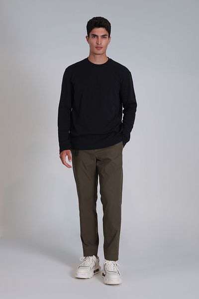 Lufian Patrice Men's Long Sleeve T-Shirt Black