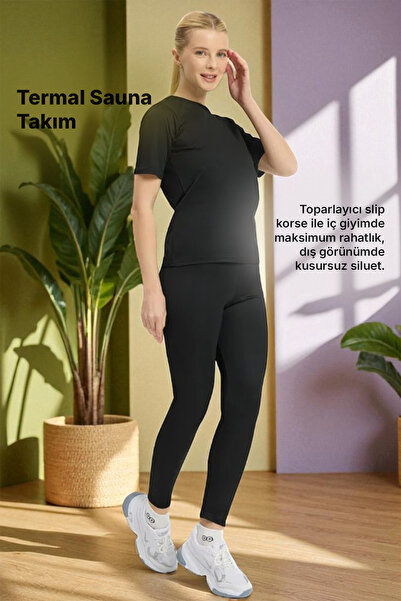 fitbody Thermal Sauna Suit, Fat Burning, Sweating T-Shirt and Women's Legging...