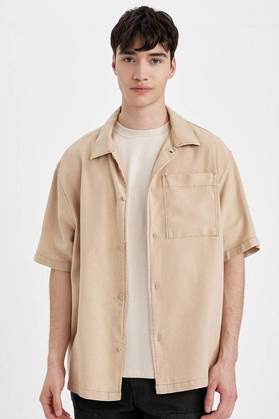 DeFacto Relax Fit Kurzarmshirt B6423AX24SP