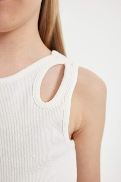 DeFacto Kız Çocuk Bisiklet Yaka Atlet C4607A824SM