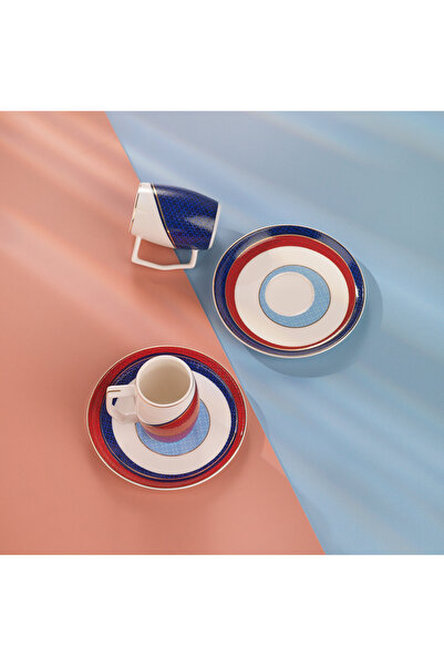 Schafer Flott 6 lı Kahve Fincan Takımı 12 Parça-Asorti01