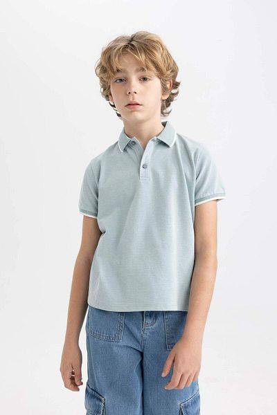 DeFacto Chlapecké polo tričko s krátkým rukávem C1597A824SM