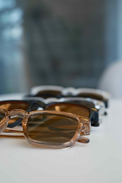 WATCHOFROYAL Set of 5 Transparent Brown-Grey -Orange -Black-Rose Sunglasses Lorraine