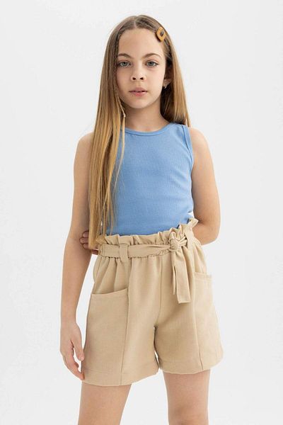 DeFacto Girl's Paperbag Shorts C0266A824SM