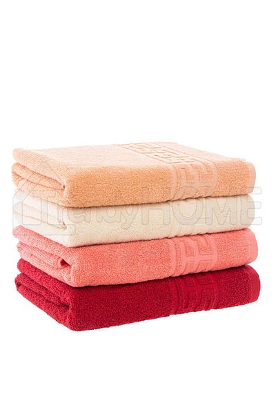 trendyhome Set of 4 100% Cotton Towels – 500 GSM –ST244595 - 70x130 cm