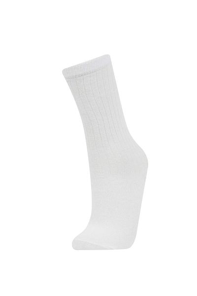 DeFacto Girl's 2-Piece Cotton Long Socks C2921A8Ns