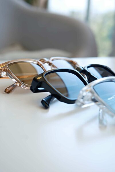 WATCHOFROYAL Set of 5 Transparent Green-Blue-Brown-Black-Rose Sunglasses Lorraine