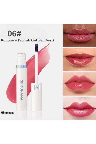 siimunana Waterproof Long Lasting Lipstick – Non-Flowing, Intense Color |