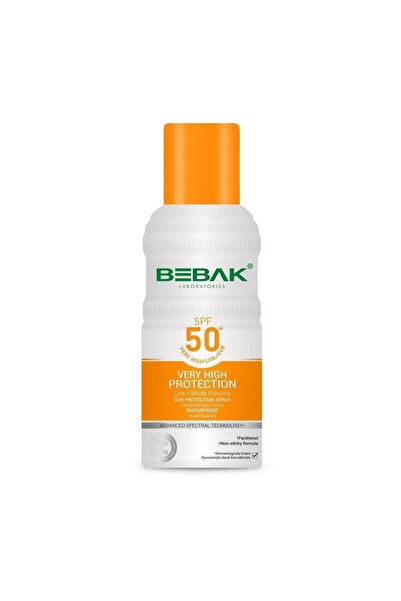 Bebak GÜNEŞ SPREYİ 50 SPF 150 ML