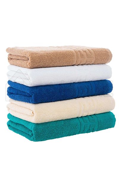 trendyhome Set of 5 100% Cotton Towels – 500 GSM – ST244210 - 70x130 cm