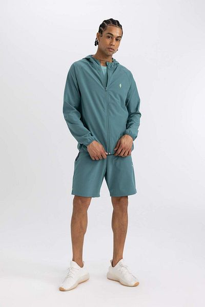 DeFacto Cardigan cu fermoar țesut cu glugă, cu potrivire standard, B5145ax24sp