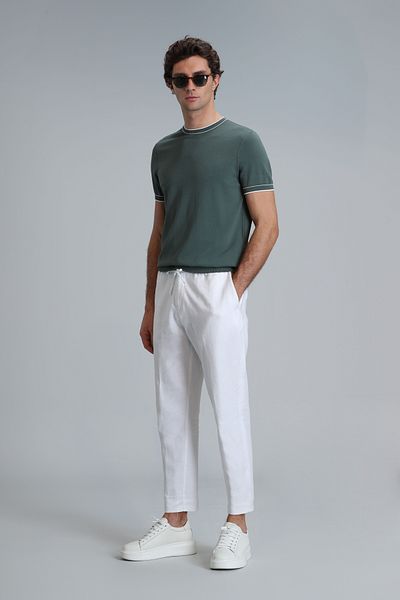 Lufian Steve Men's Sweater Smoke Green