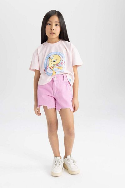 DeFacto Girl's Jean Shorts B5048A824SM