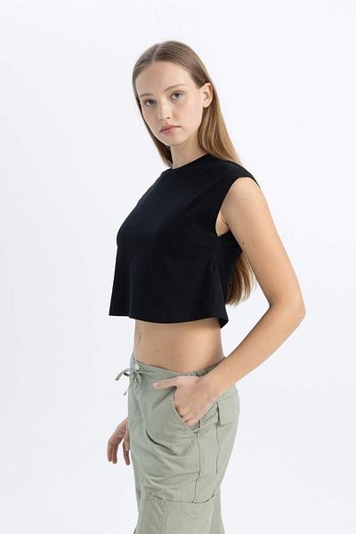 DeFacto C5338Ax24Sm Model Cool Loose Fit Basic Tank Top