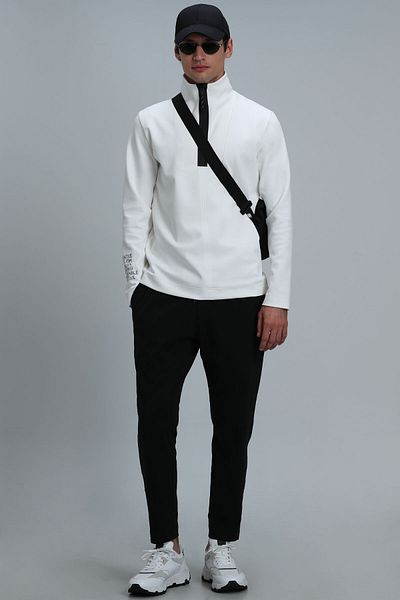 Lufian Earl Men's Sweatshirt Off White