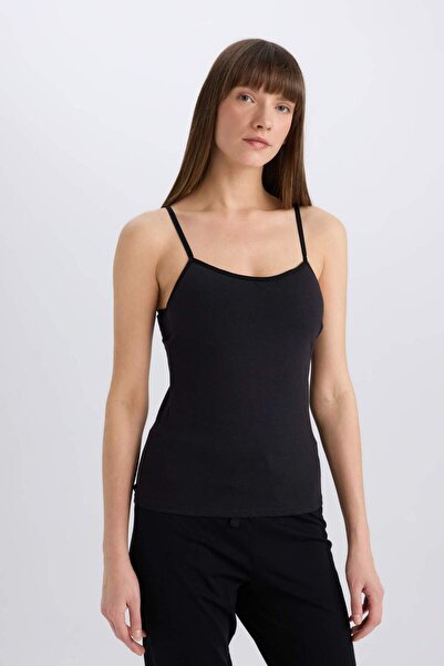 DeFacto Fall in Love Rope Strap Padded Cotton Undershirt N6090AZ24SP