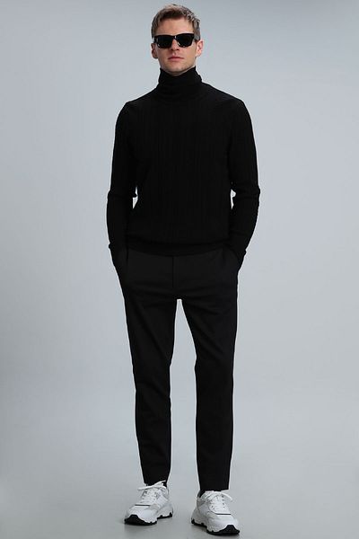 Lufian Tony Men's Sweater Black