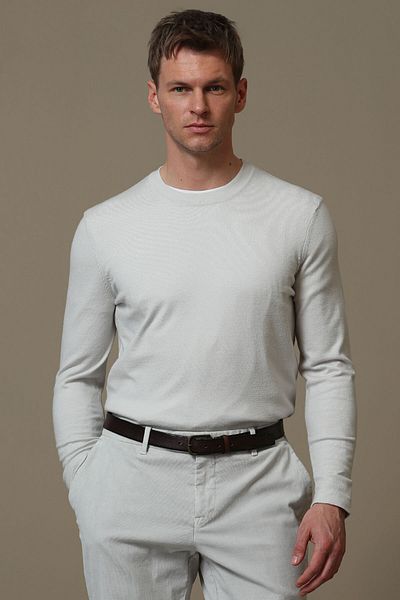 Lufian Speed Men's Sweater Ecru