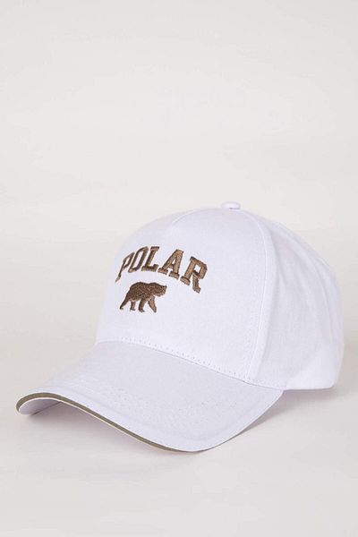 DeFacto Men's Embroidered Gabardine Baseball Basketball Cap B8018AX24SM